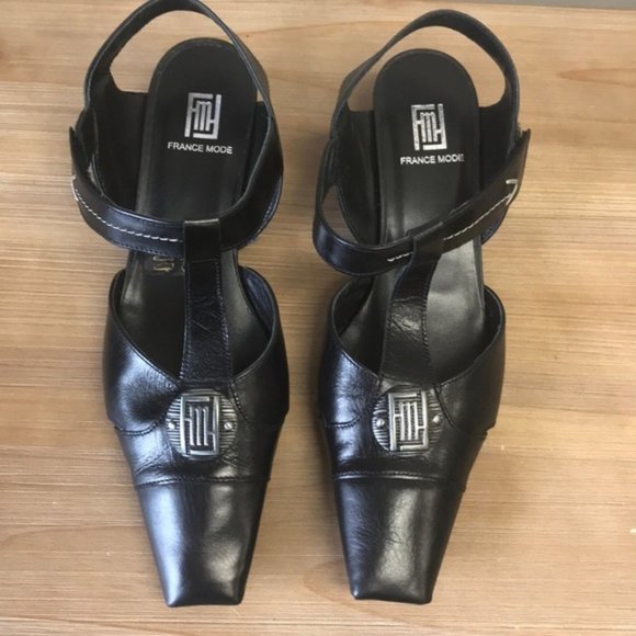 France Mode Clint Leather Sandals - Picture 3 of 7